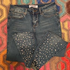 Velvet Heart Pearl Jeans
